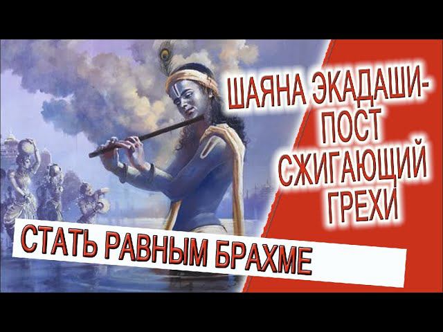 Шаяна Экадаши - пост сжигающий грехи! Подняться до уровня Брахмы! смотреть онлайн