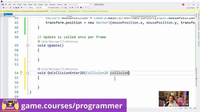 How to Make a Game - Unity Beginner Tutorial - New Version! смотреть онлайн