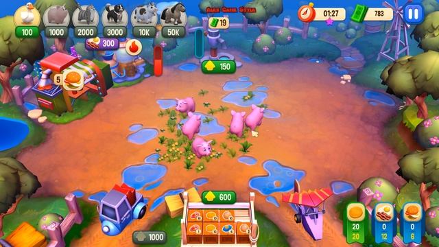 Farm Frenzy Refreshed Level 91-92-93-94-95 Walkthrough (Ep.18) Farm Games