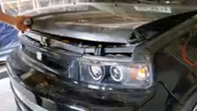 Gabe's Slammed JDM Scion XB / Toyota BB Yakuza Front Bumper - Pt. 1