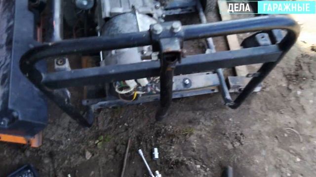 Обзор и ремонт бензогенератора DeFort DPG-4501. Замена поршневых колец. смотреть онлайн