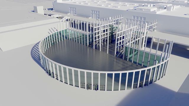 3D Design: Messe Berlin (Complex Animation)