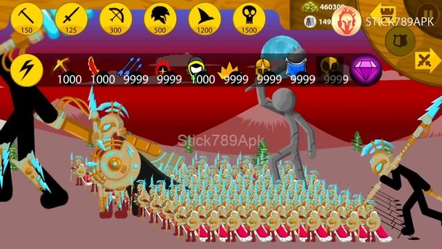 NEW ARMY DIAMOND, GOLDEN SPEARTON, XIPHOS, SPEAROS, GIANT BOSS | Stick War Legacy Mod | Stick789Apk смотреть онлайн