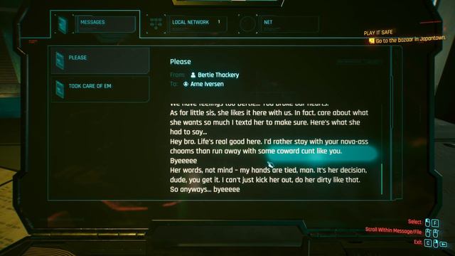 Cyberpunk 2077. Nomad Soldier. Regina's gigs. #14 смотреть онлайн