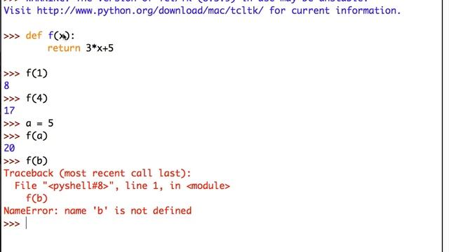 Python Primer 3: Function Basics смотреть онлайн