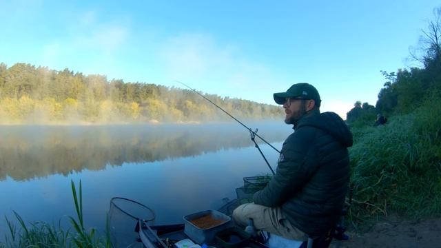 Ловля Фидером на Реке или Неман Раздает даже Карасей! Серия 1. смотреть онлайн
