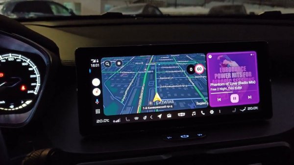 Android auto на Geely Coolray