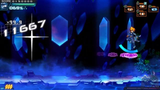Azure Striker Gunvolt 2 - (Gunvolt) The Garden 3 S+ Rank [No Damage/Upgrades] смотреть онлайн