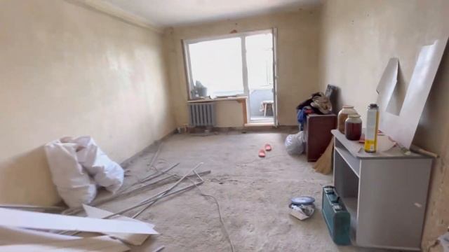ВЛОГ, ремонт в квартире первый этап смотреть онлайн
