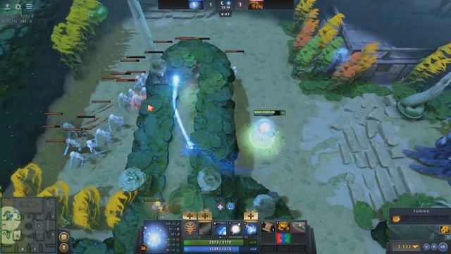 Wisp 1х1! Видите каточка? Эт я играю! Имба страта! Dota 2 Angel Arena Black Star смотреть онлайн