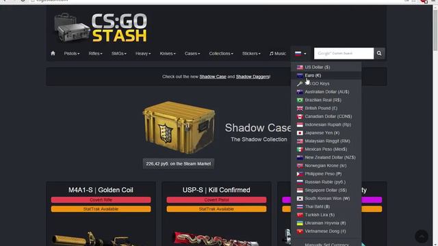 Все вещи в CS:GO смотреть онлайн