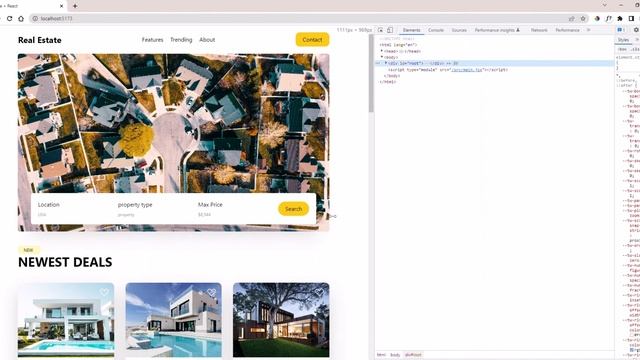 React Js And Tailwind css | Real Estate Website смотреть онлайн