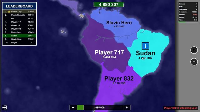 Battle Royale Free For All Victory Strategy! Territory Games io - Territorial IO смотреть онлайн