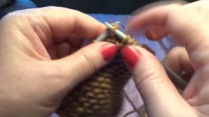 Как связать детский шарф Крокодильчик (Крокодил) спицами [Часть 1]