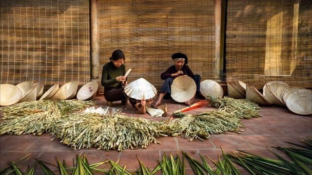 История вьетнамских головных уборов. Нон - коническая шляпа. смотреть онлайн
