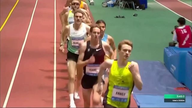Millrose Games Mens 3000m 2023 | Josh Kerr - 7:33 смотреть онлайн