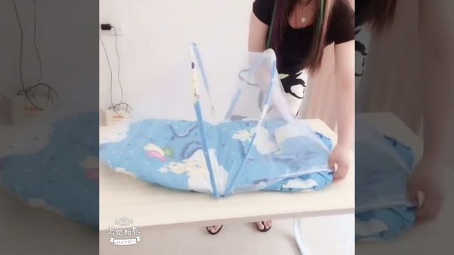 Портативный ребенок младенцы постельные принадлежности кроватки москитные сетки чистая новорожденны смотреть онлайн