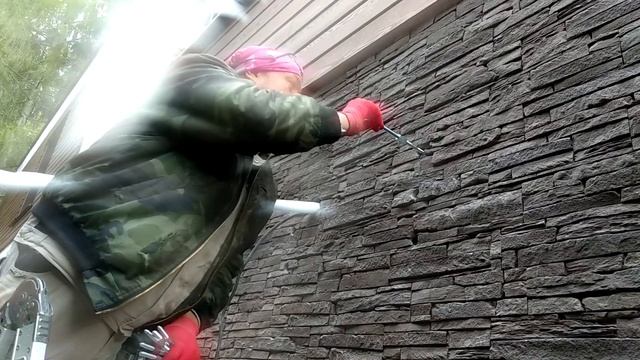 Монтаж на химический анкер наружного блока кондиционера. смотреть онлайн