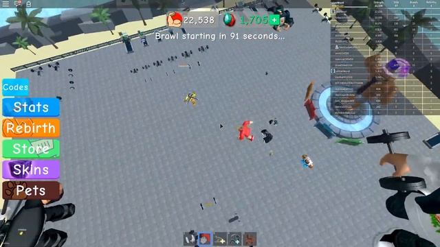 THE STRONGEST GUY IN ROBLOX MUSCLE SIMULATOR 3 смотреть онлайн