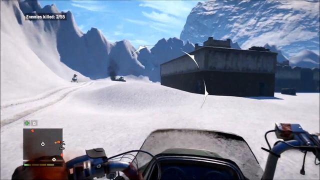 Far Cry 4 map editor my map Old fortress, snow,PC gameplay смотреть онлайн