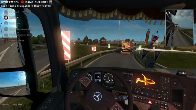 ETS 2 MP ☭ По дорогам Европы, конвой USSR™exports, Mercedes Actros MP4 V8 (6x4)