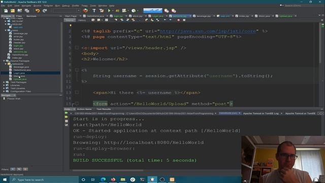 CIS 2454 - Web System Dev ( PHP & Java ) - JSP Sessions - Winter 2021 смотреть онлайн