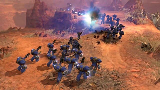 THE HORUS HERESY: Ultramarines vs Word Bearers! - Warhammer 40K: Dawn of War 2: Retribution смотреть онлайн