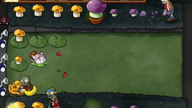 PvZ Plants vs. Zombies [Self-made map] Sewer-Day 3 смотреть онлайн