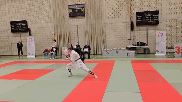 Zhao Yang Quan at Karate Tournament - Bekers van Brabant 2023 | He Yong Gan Martial Arts смотреть онлайн