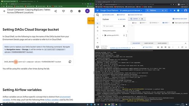 Cloud Composer Copying BigQuery Tables Across Different Locations смотреть онлайн