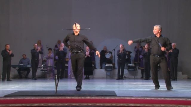 Танцуют ветераны Ансамбля"Алан" г.Владикавказ 2018г.Юбилей 80 лет смотреть онлайн
