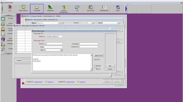 Opera PMS - Front Desk (Part 1) смотреть онлайн