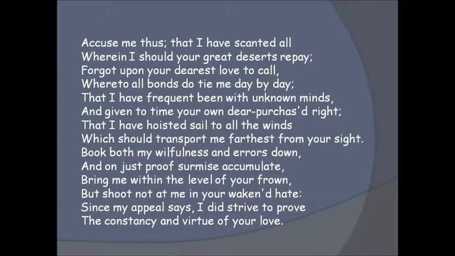 Sonnet 117 Hoisted Sail смотреть онлайн