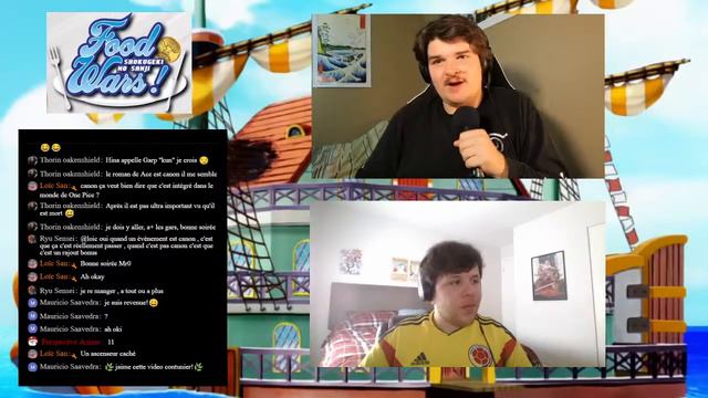 SHOKUGEKI NO SANJI: REACTION LIVE смотреть онлайн