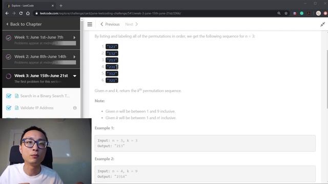 Leetcode 60 Permutation Sequence смотреть онлайн
