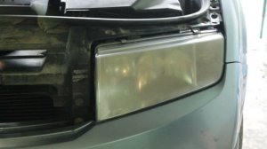 Восстановление прозрачности фар без полировке за 5 минут