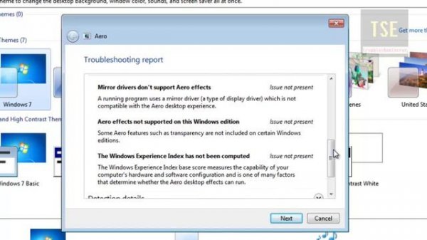 video card driver doesn't support Aero effects / isn't compatible with WDDM Windows 7 Fix