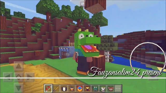 Review Minecraft Pe Using Texture Cartoon смотреть онлайн