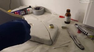 Как Надёжно Склеить Унитаз # 2