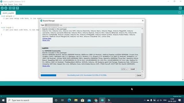NODE MCU(ESP8266) SETUP смотреть онлайн