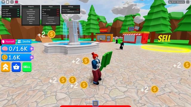 Big Brain Simulator NEW Autofarm & Auto Sell & Auto Upgrade & Auto Capsules & more... Script смотреть онлайн