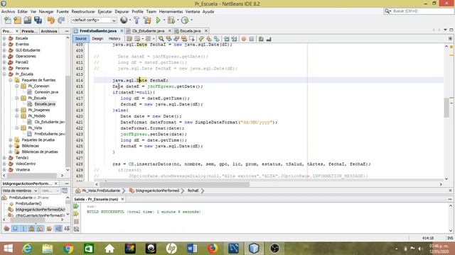 CRUD MySQL-Java: Insert exitoso utilizando campos de tipo Date смотреть онлайн