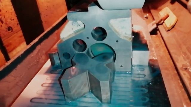 Передняя бабка (коробка передач) ТВ 6. Шлифовка направляющих.\Lathe. Grinding guides. смотреть онлайн