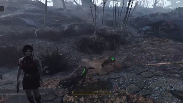 *Fallout 4 im in love with this Ada Wong mod смотреть онлайн