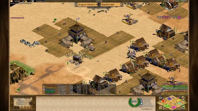 DmX vs. BF', Game 1 - Age of Empires II: The Conquerors Clan League, Season 38 - Division 3, Round смотреть онлайн