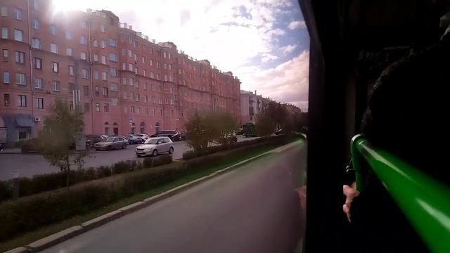 поездка на троллейбусе ЛиАЗ 5280 ( 2007 г.в ), борт 1148, маршрут 19 смотреть онлайн