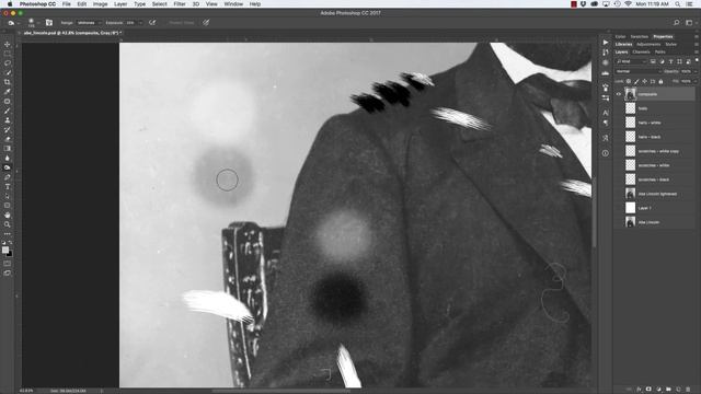Photoshop - Abe - Photo Restoration -Dodge and Burn Tools смотреть онлайн
