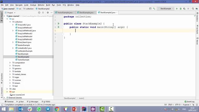 Java - получи чёрный пояс! 12. Stack смотреть онлайн