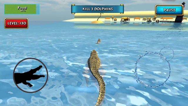 Crocodile Simulator Beach Hunt Android Gameplay #13 смотреть онлайн