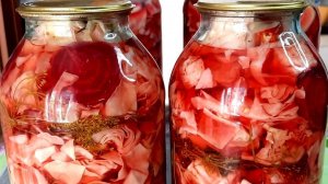 Вкуснейшая МАРИНОВАННАЯ КАПУСТА СО СВЁКЛОЙ НА ЗИМУ!!